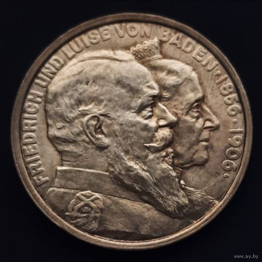 5 марок 1906. Баден