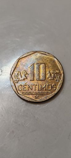 Перу 10 сентимос 2023