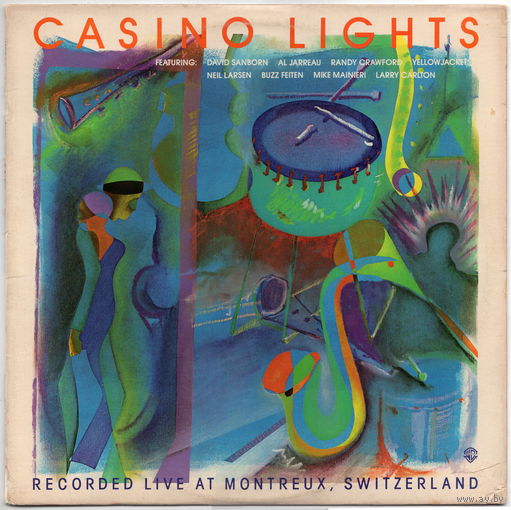 LP Casino Lights: Recorded Live at Montreux (David Sanborn, Al Jarreau, Randy Crawford, Yellowjackets, Larry Carlton, Mike Mainieri, Lenny Castro, Marcus Miller і інш.)