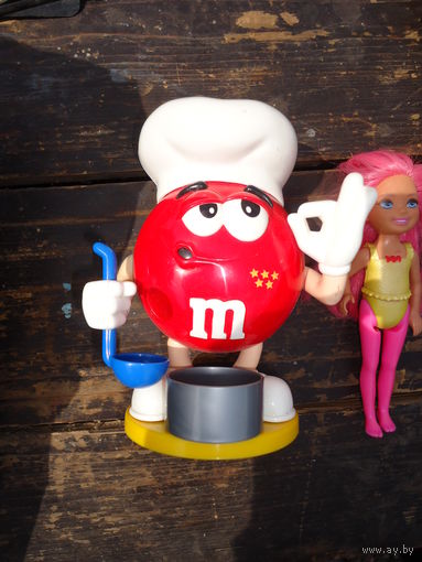 Диспенсер M&M's . Дозатор малый . Повар