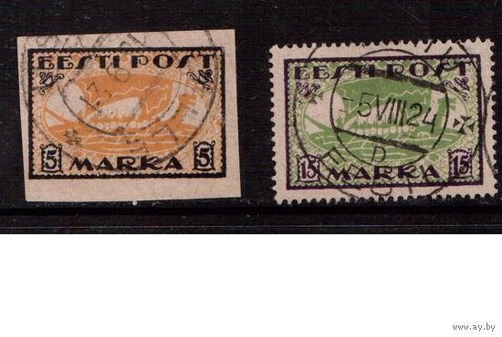 Эстония-1920 (Мих.13у,23) гаш. , Гражданская война