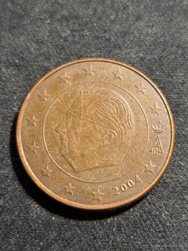 Бельгия 5 евроцентов 2004