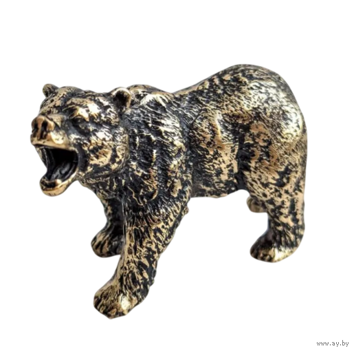 Статуэтка Медведь Бронза