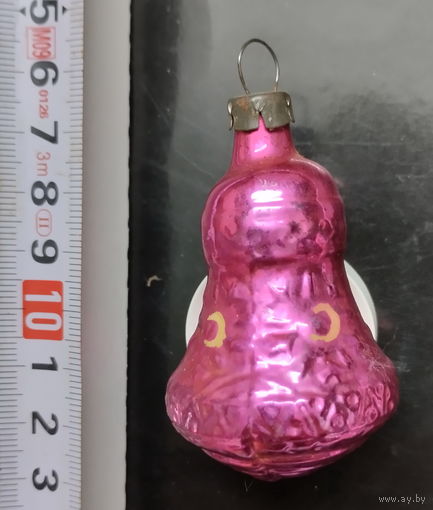 Елочная игрушка СССР Колокольчик-2