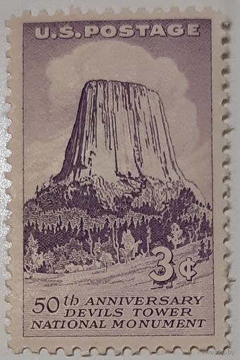 1956   50-летие Национального монумента Девилс-Тауэр  США
