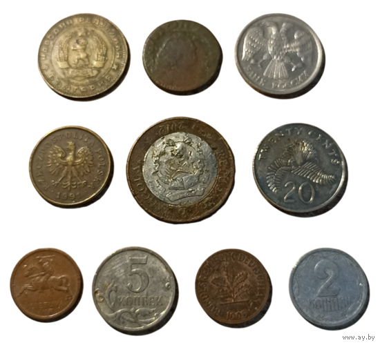 Монеты 6. Цена за все.