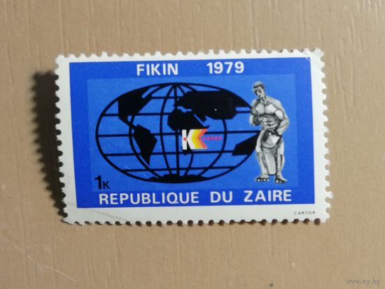 Заир (ДР Конго) 1979 год "Ярмарка в Киншассе"