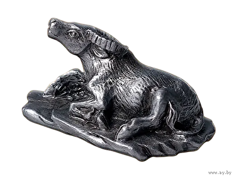 Статуэтка миниатюра Бык Чугун