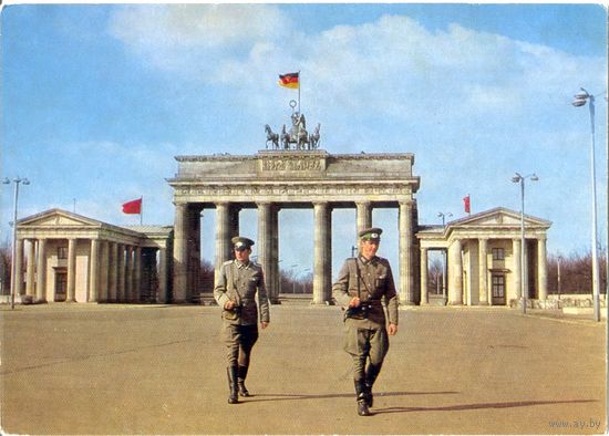 Чистая открытка. Берлин.
