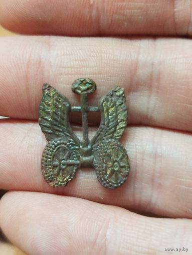 Петлица РККА военных лет автомобильные войска.с рубля