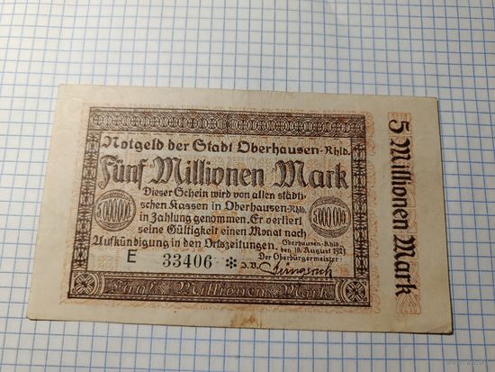 Германия  5 миллионов марок (11)