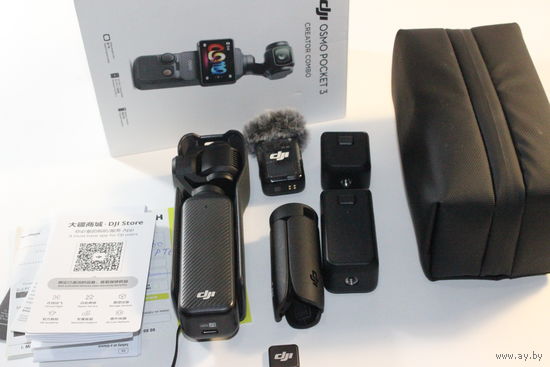 Новая  DJI Osmo Pocket 3 Creator Combo, гарантия до 09.07.2026