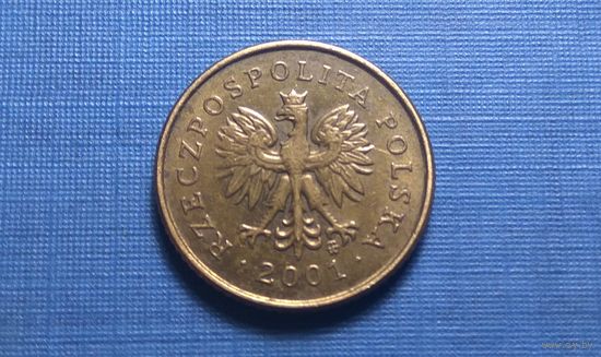 1 грош 2001. Польша.