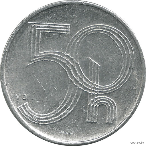 Чехия 50 геллеров 1993