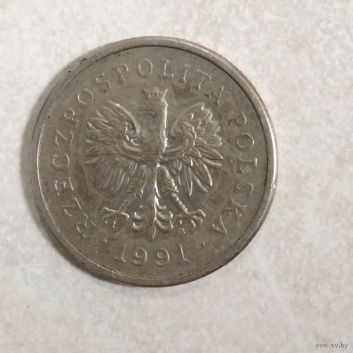 1 злотый 1991 Польша