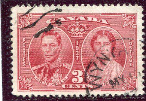 Канада. Король Георг VI и королева Елизавета