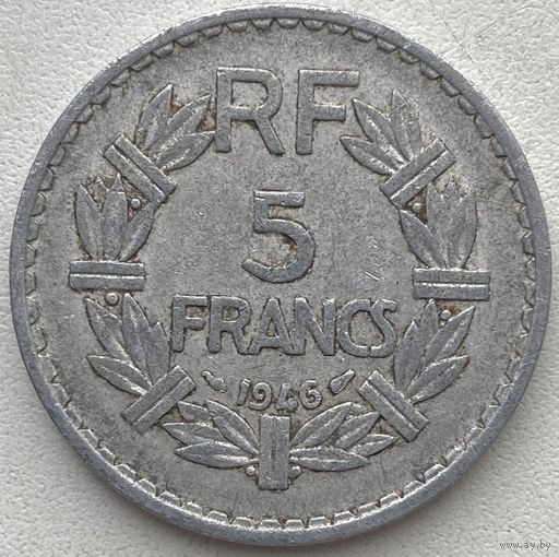 Франция 5 франков 1946 г.