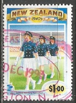 Новая Зеландия. Марш ассоциации женщин. 1993г. Mi#1323.