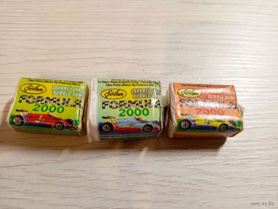 Жвачка Формула-2000"Обертки -фантики от жвачки" \2