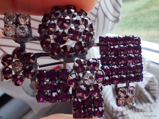 Брошь Чехия 60-е авангард