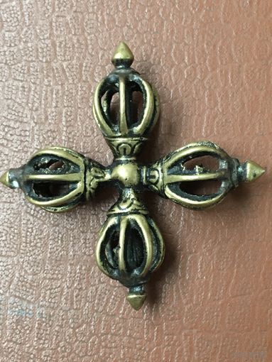 Двойная ваджра, бронза