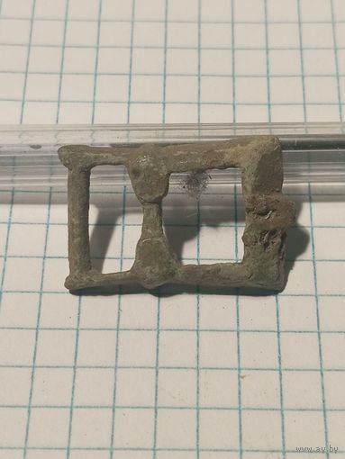 Старая пряжка.