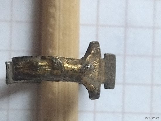 Старинное кольцо Иисус Христос перстень печать
