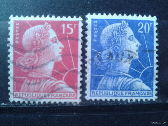 Франция 1955-7 Стандарт, Марианна