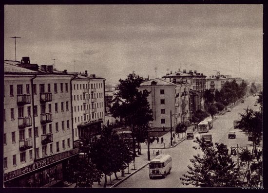 Южно-Сахалинск 1966 Улица Ленина