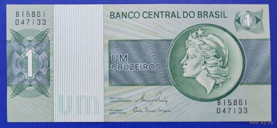 Бразилия 1 крузейро 1980 г. Р-191Ас.
