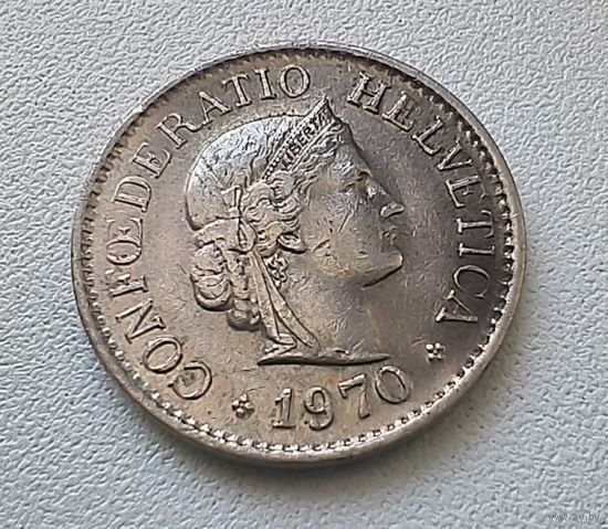 Швейцария 5 раппенов, 1970 1-15-44