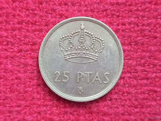 Испания 25 песет 1982 г. Ал-3