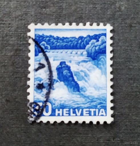 Марка Швейцария 1936 год Стандартный выпуск