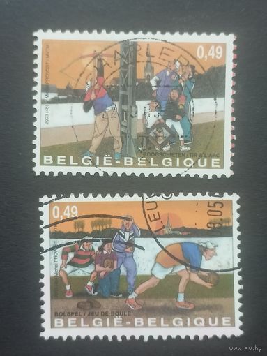 Бельгия 2003. Спорт. Полная серия