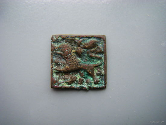 Старинная гирька? или накладка ЛЮТЫЙ ЗВЕРЬ.