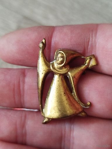 Крошка,ведьма,латунь