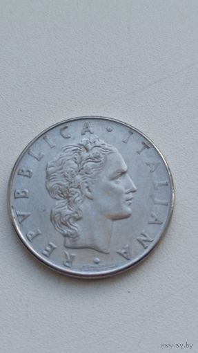 Италия. 50 лир 1976 года.