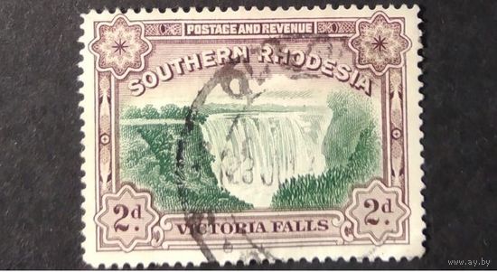 Великобритания.Южная Родезия\1077\ 1932 водопад