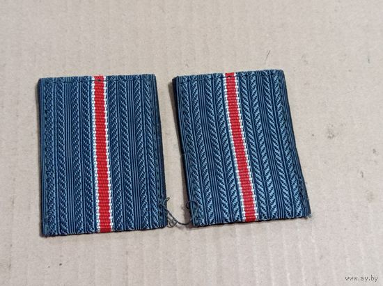 Погоны на рубашку офицера МВД РБ 92 год,склад
