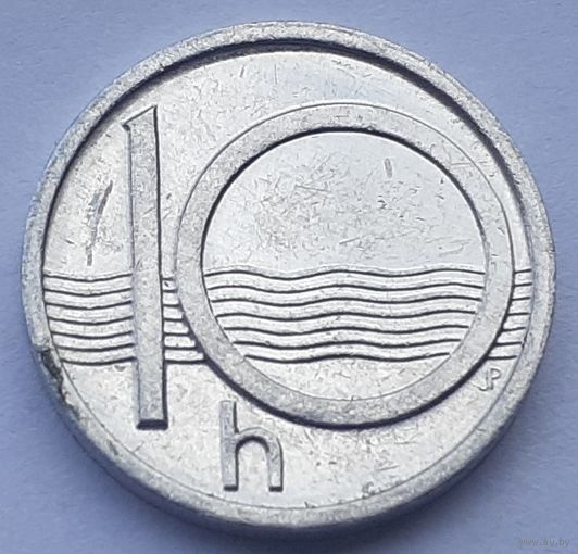 Чехия 10 геллеров, 1993 (4-14-19)