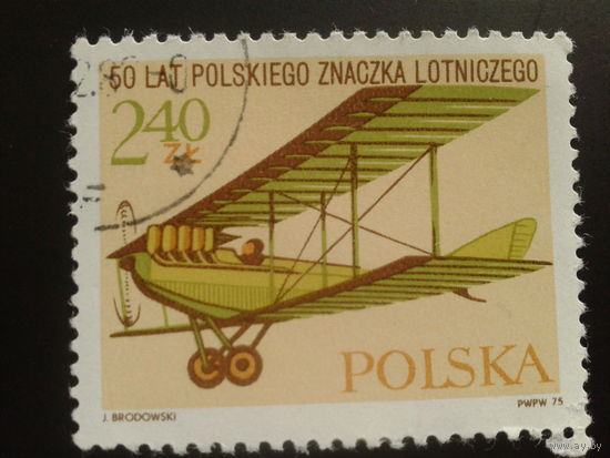Польша 1975 самолет