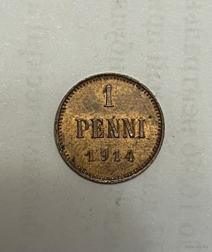 Монета. 1 пенни, 1914 г.