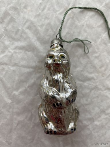 Елочная игрушка Медведь.