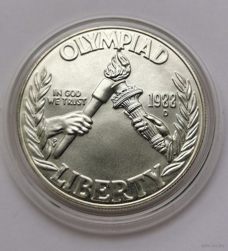 61. 1 доллар 1988 г. Летние Олимпийские игры. Сеул
