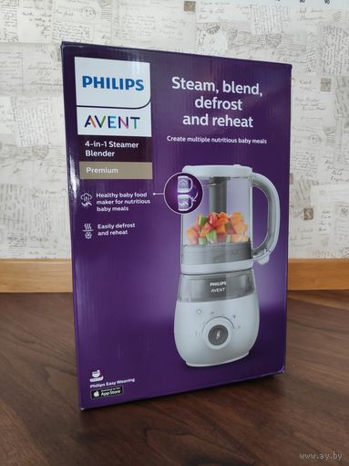 Пароварка-блендер Philips Avent 4в1 SCF883 Premium