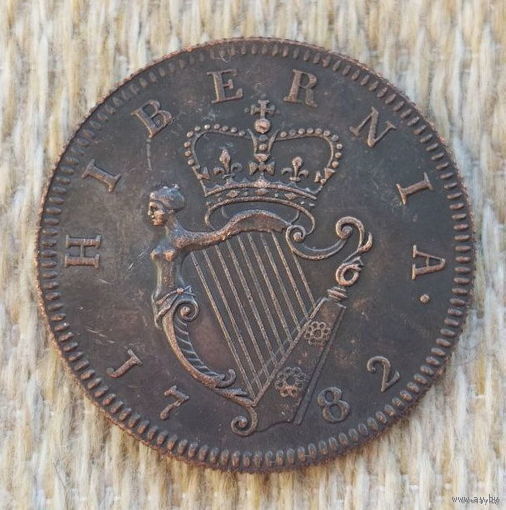 Ирландия 1 пени 1782 года. Предложи свою цену или обмен!