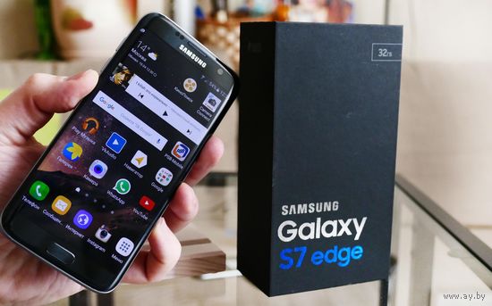 Samsung S7 Titan комплект 4/32 и есть Black не рабочий как донор