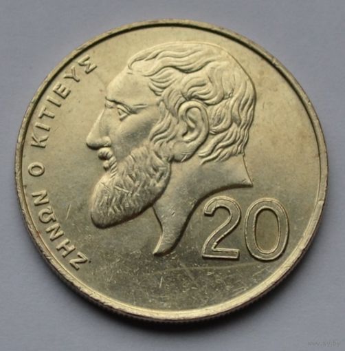 Кипр, 20 центов 1994 г.