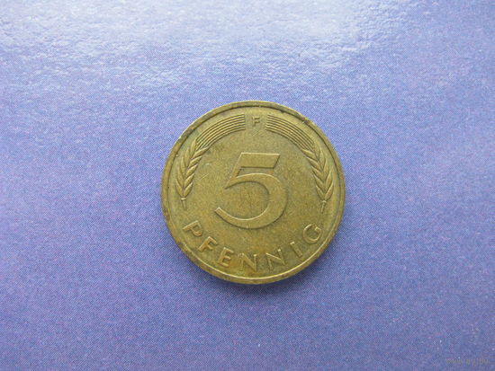 ФРГ 5 пфеннигов 1983 F