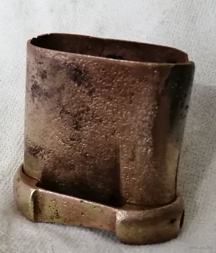 Устье ножен офицерской сабли с маркировкой. ПМВ .
